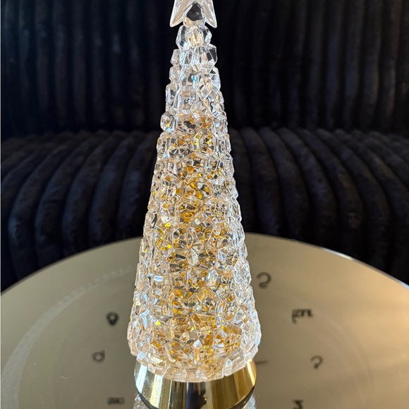 Bath & Body Works Tree Candle Holder - Gold and Clear